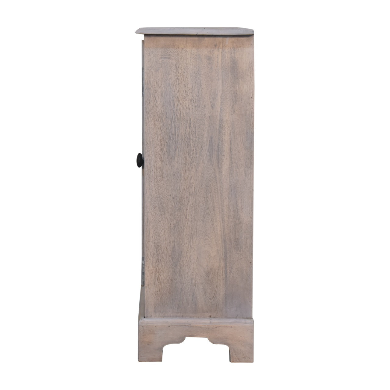 Acid Stone Wash 2 Door Cabinet made with Solid Mango Wood - CasaFenix