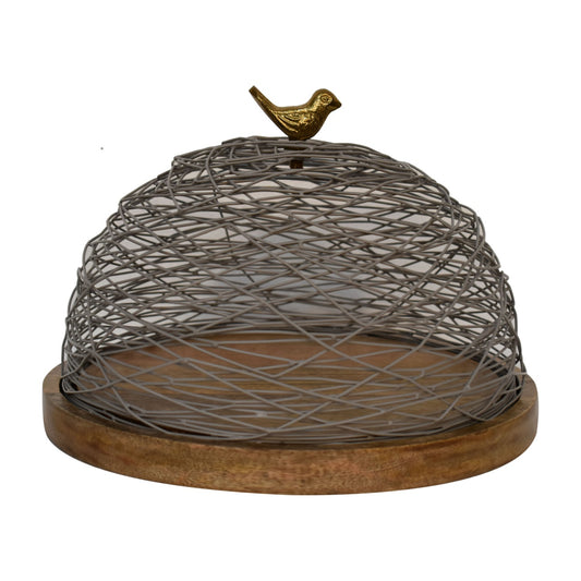 Blue Bird Nest Cake Stand not worth listing - CasaFenix