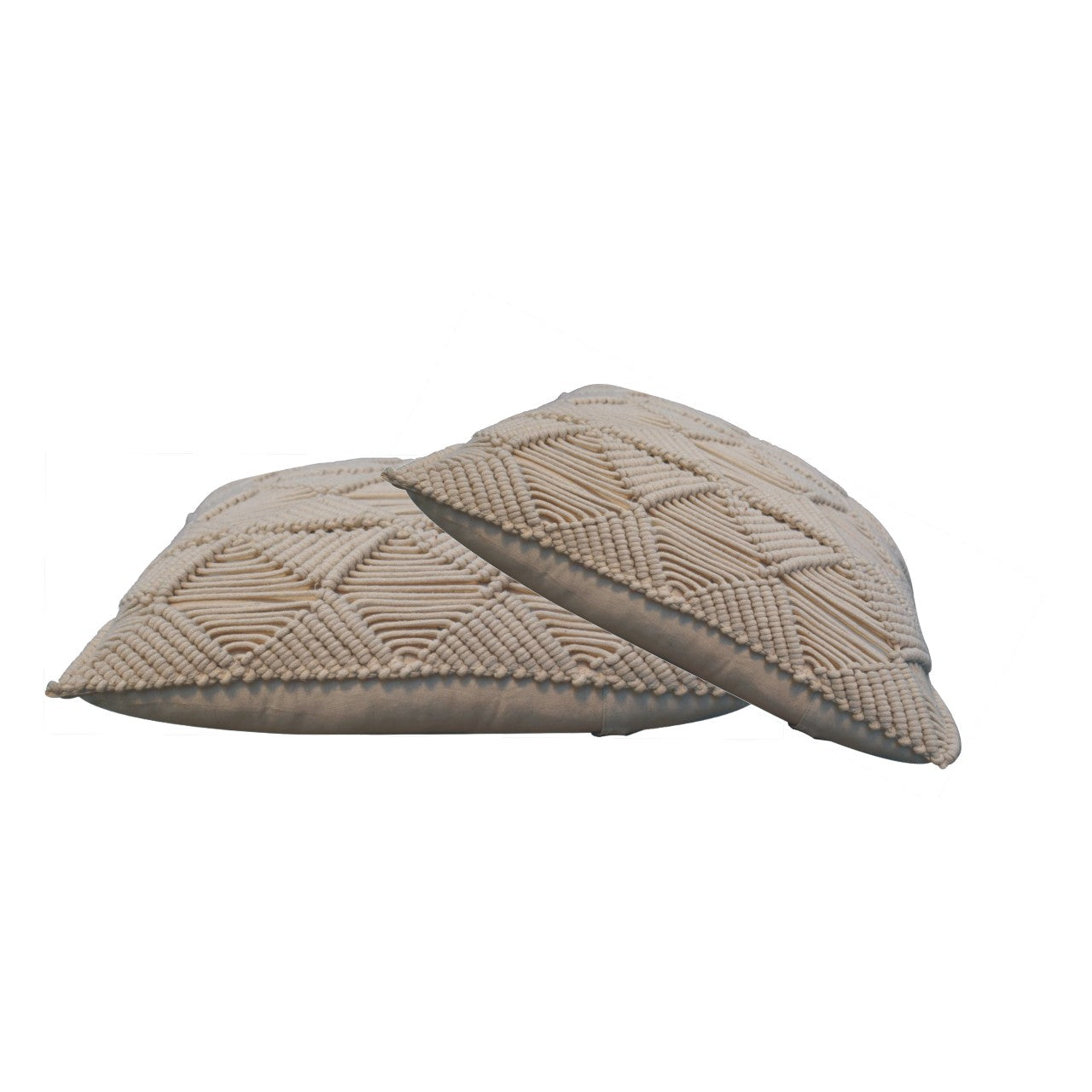 Esmi Cushion Set of 2 - Cream - CasaFenix