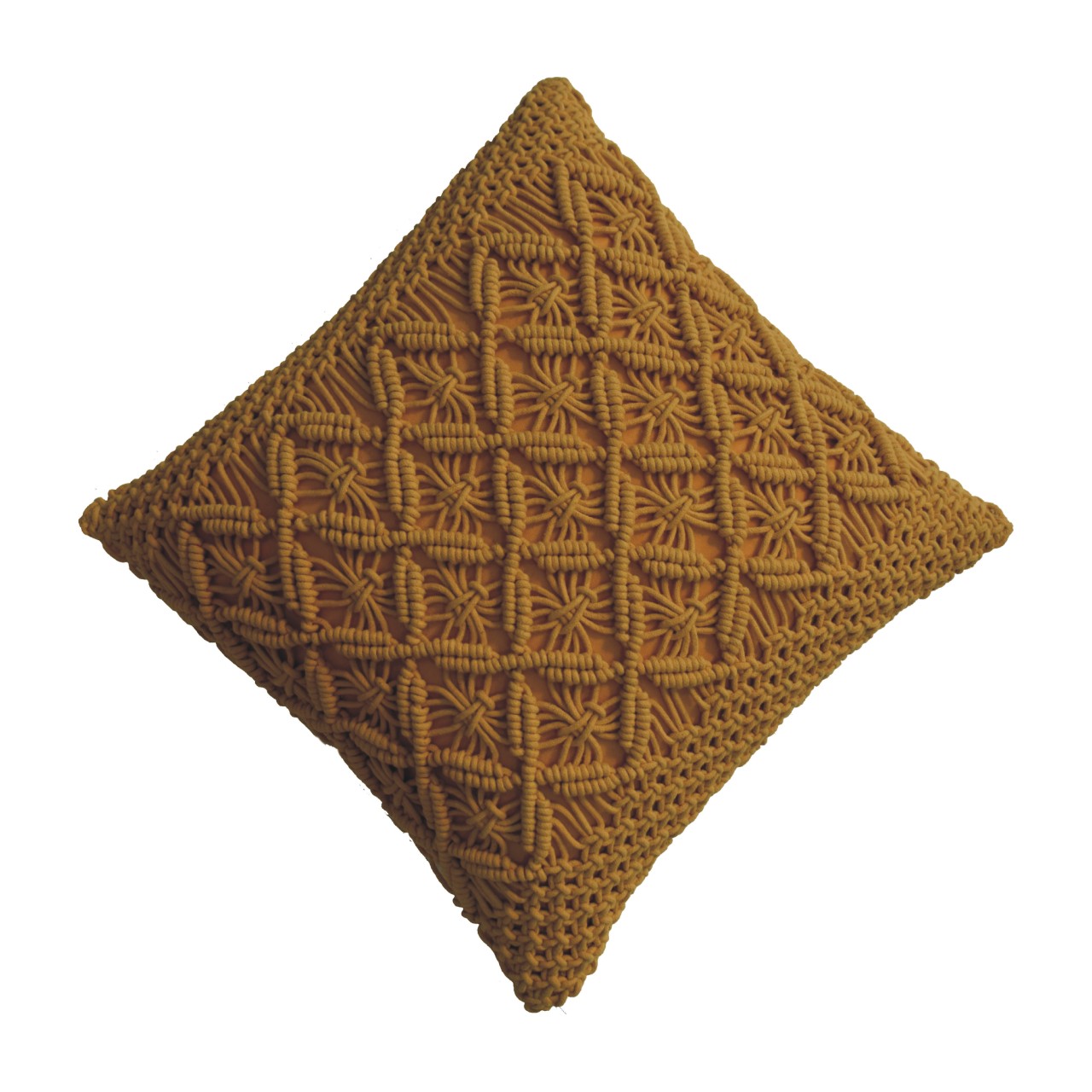 Lira Cushion Set of 2 - Mustard - CasaFenix