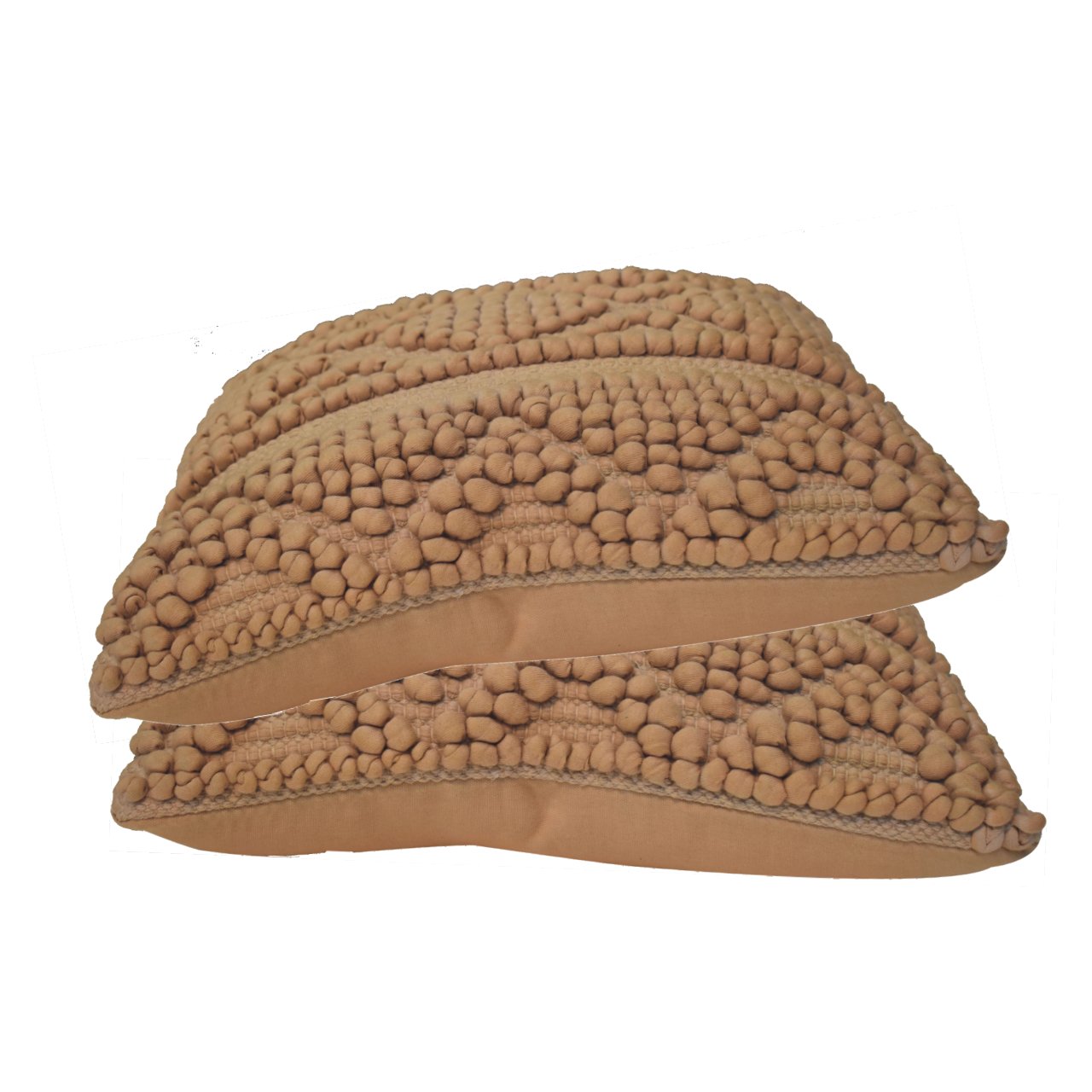 Nola Cushion Set of 2 - Coffee - CasaFenix