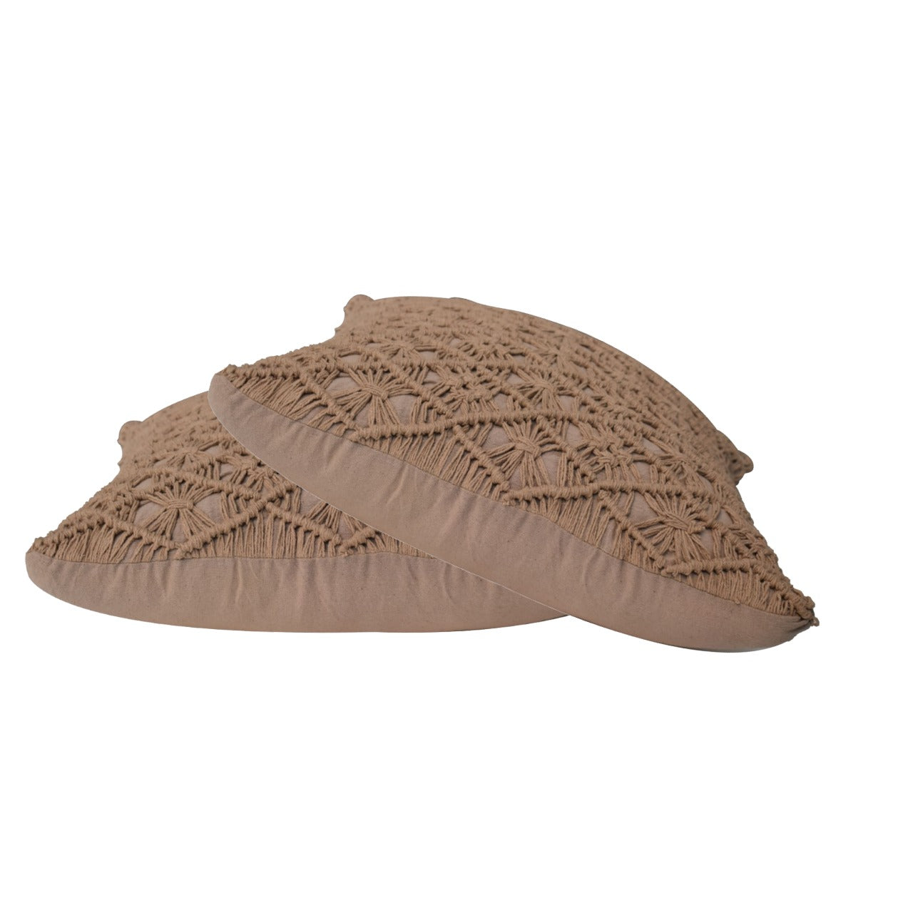 Coffee Maura Cushion - Set of 2 - CasaFenix