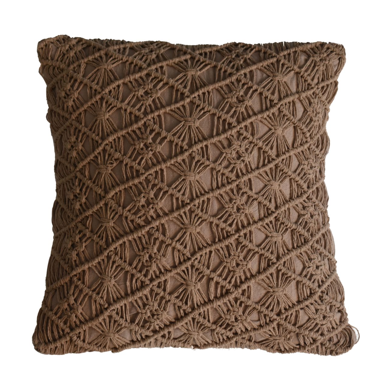Coffee Maura Cushion - Set of 2 - CasaFenix