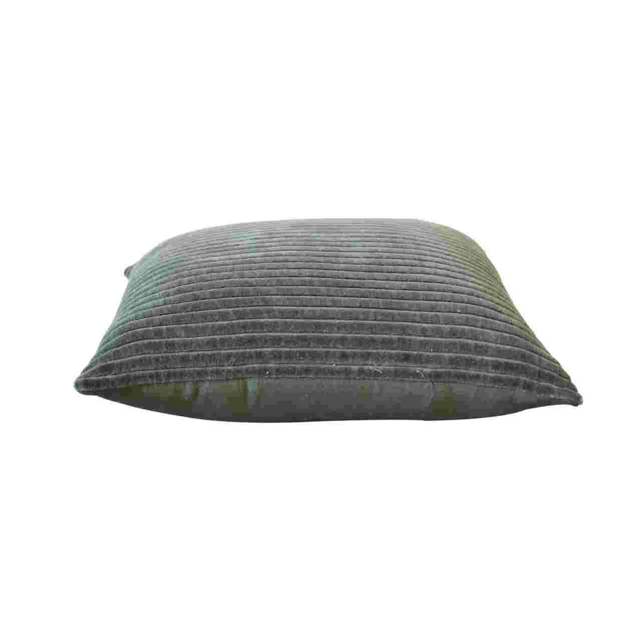 Ribbed Green Cushion Set of 2 - CasaFenix