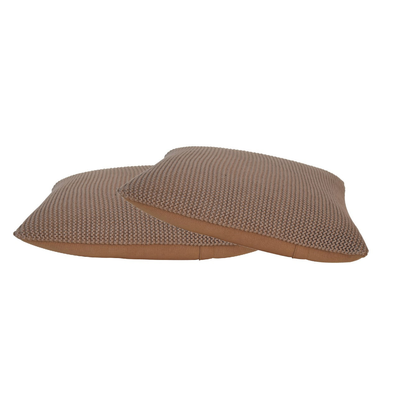Brown Cotton Cushion Set of 2 - CasaFenix