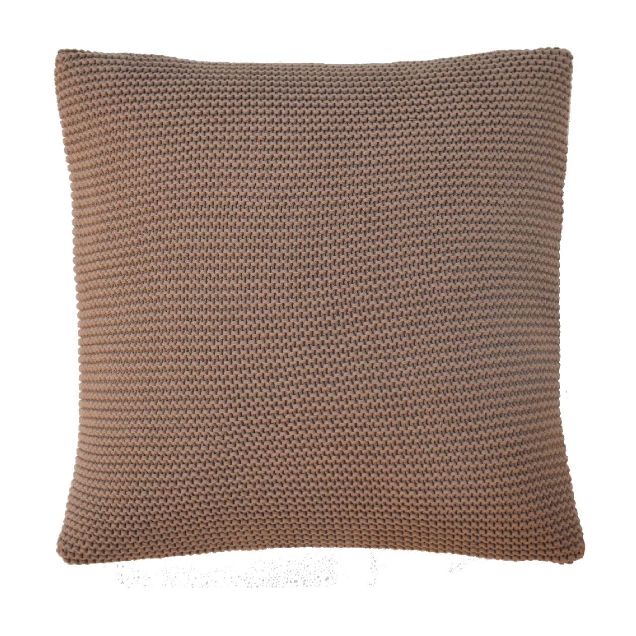 Brown Cotton Cushion Set of 2 - CasaFenix