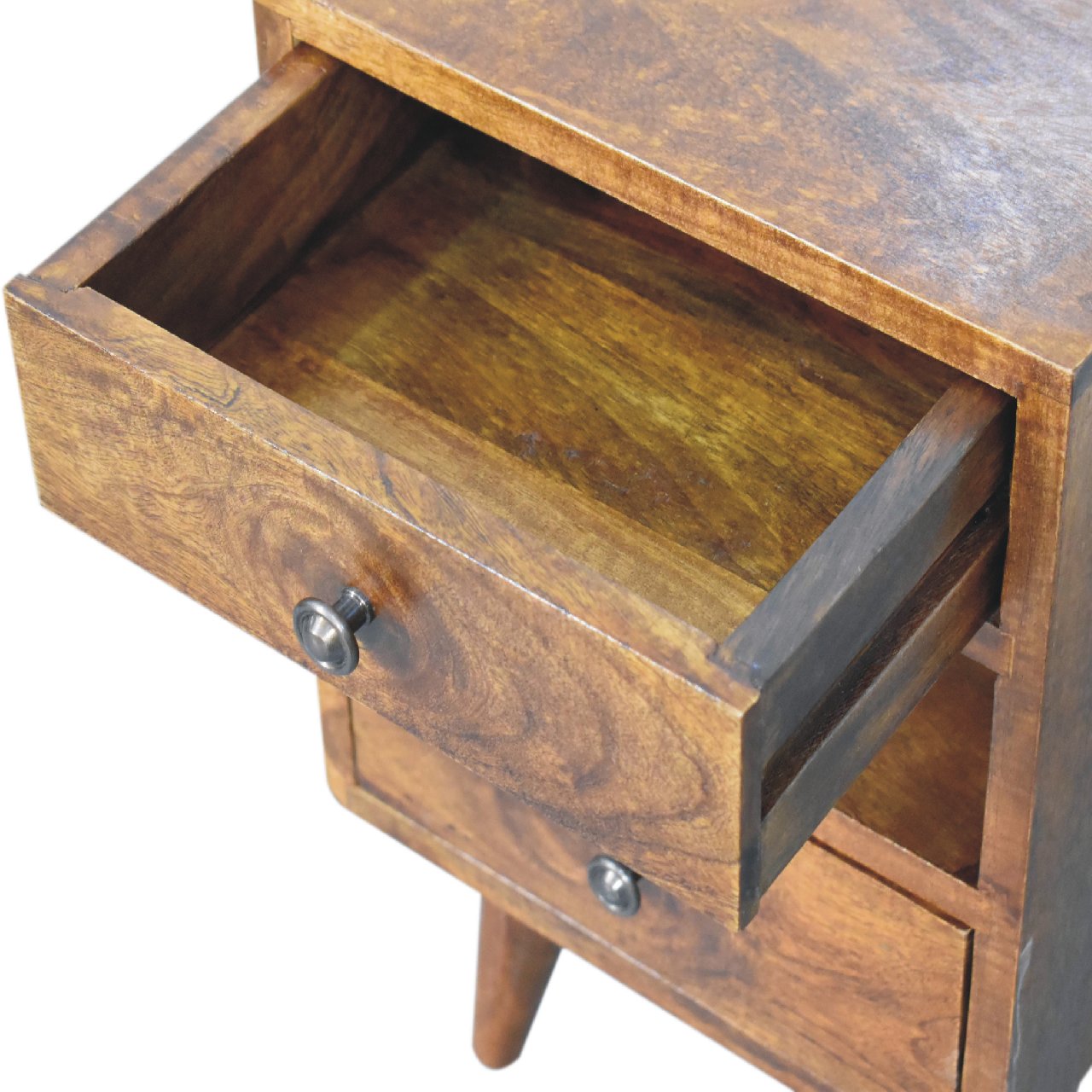 Mini Classic Multi Chestnut Bedside - CasaFenix
