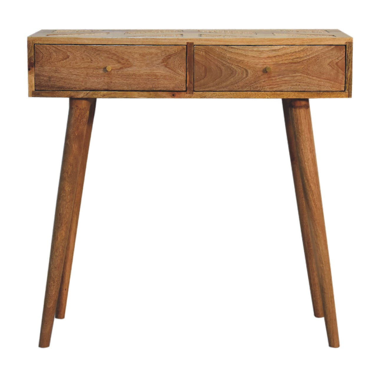 Woven Aztec Console Table - CasaFenix
