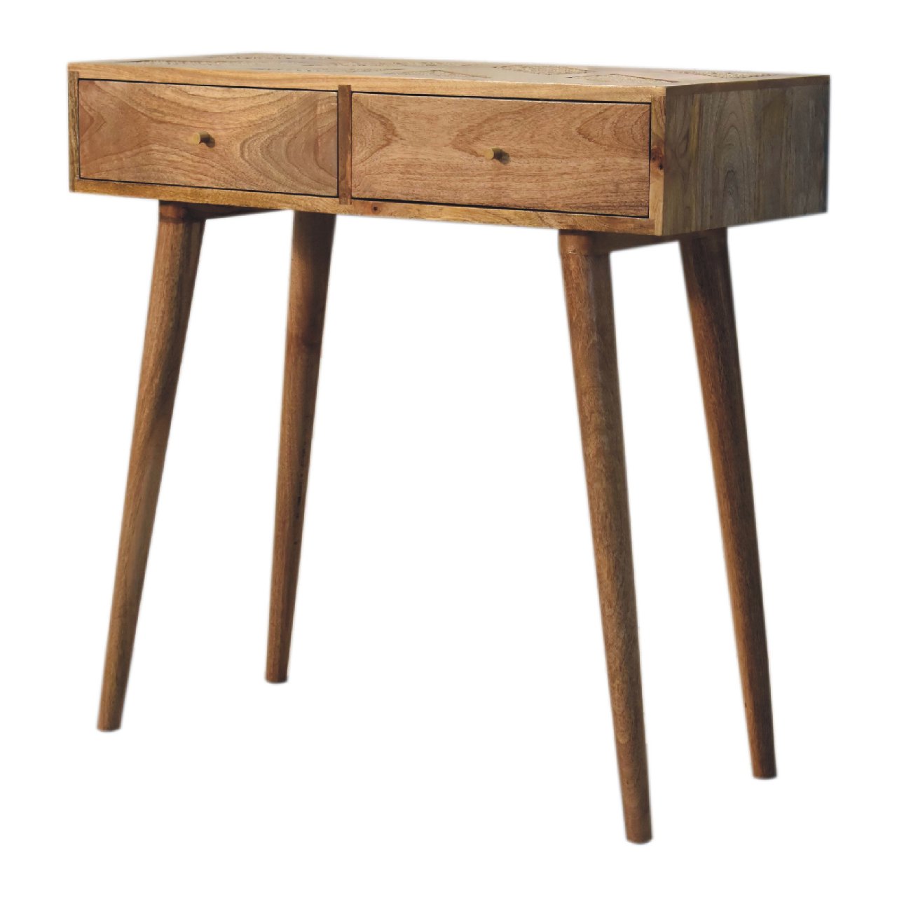 Woven Aztec Console Table - CasaFenix