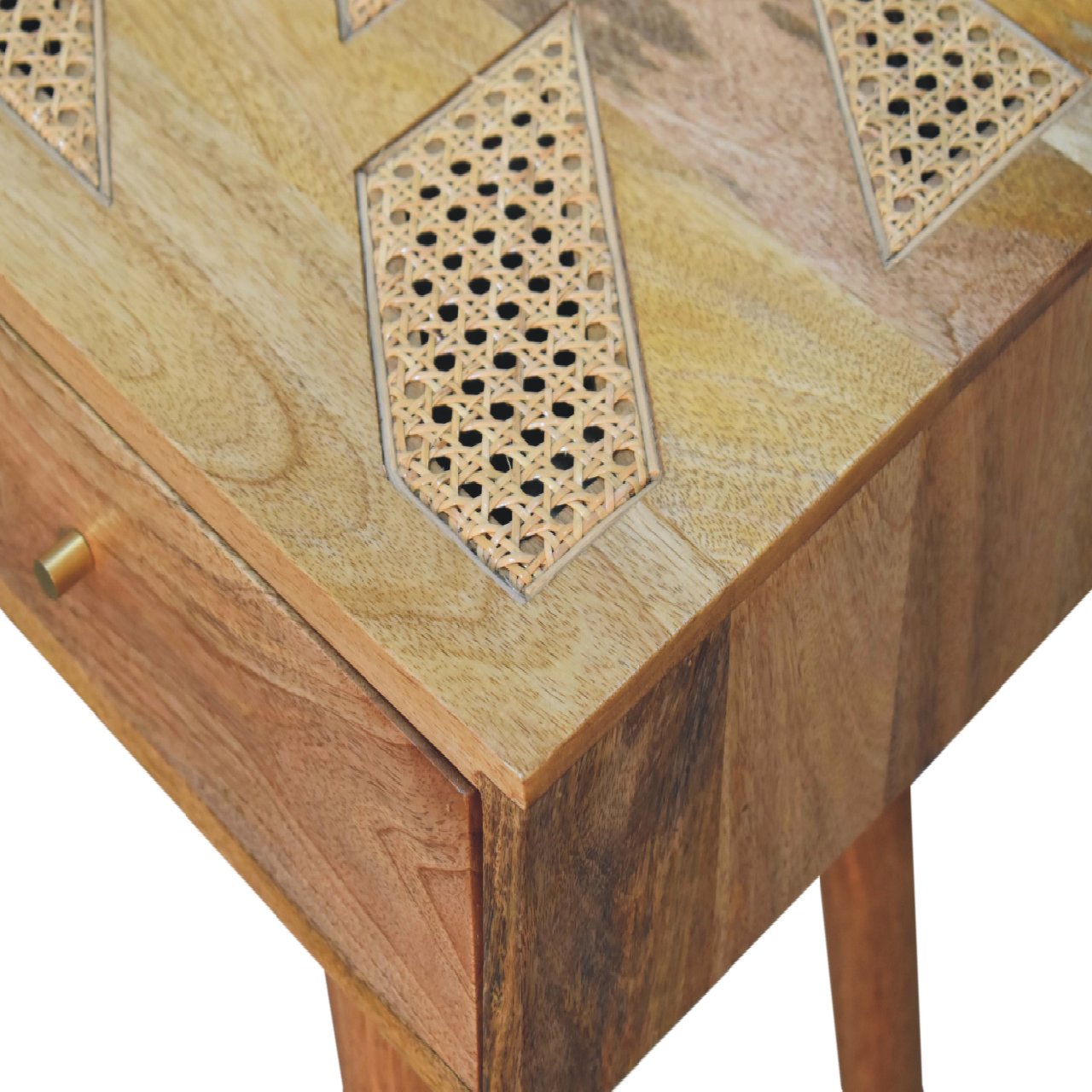 Woven Aztec Console Table - CasaFenix