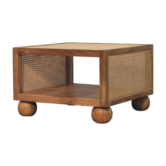 IN3463 - Small Rattan Coffee Table - CasaFenix