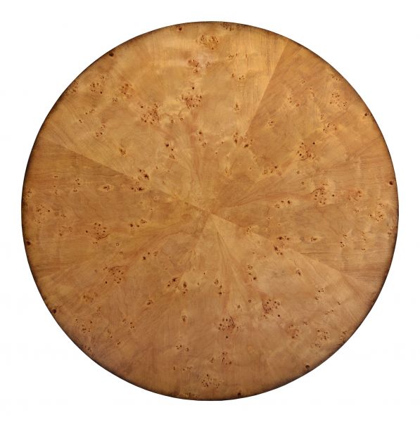 Cheshire Walnut Collection Round Dining Table Barley Twist Pedestal 120cm Diameter - CasaFenix